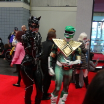 NYCC 2016: Catwoman and the Green Ranger