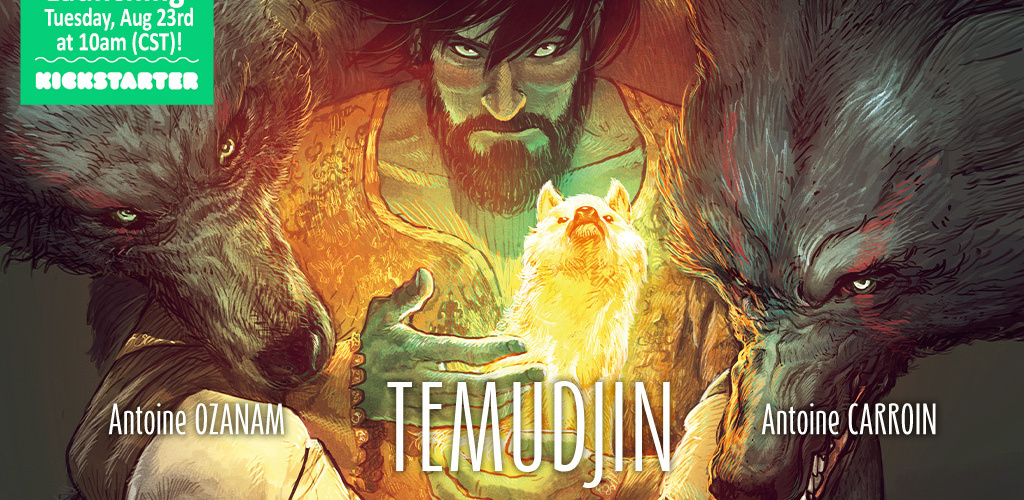 TEMUDJIN Graphic Novel Campaign Launching with Pre-order Exclusives