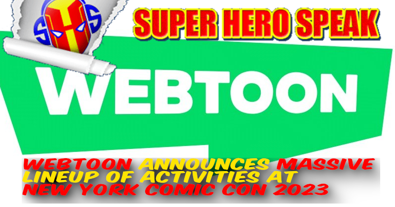 WEBTOON Announces Massive Lineup of Activities at New York Comic Con 2023