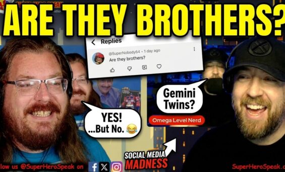 Are the Super Hero Speak Hosts Actually Brothers?! ♊