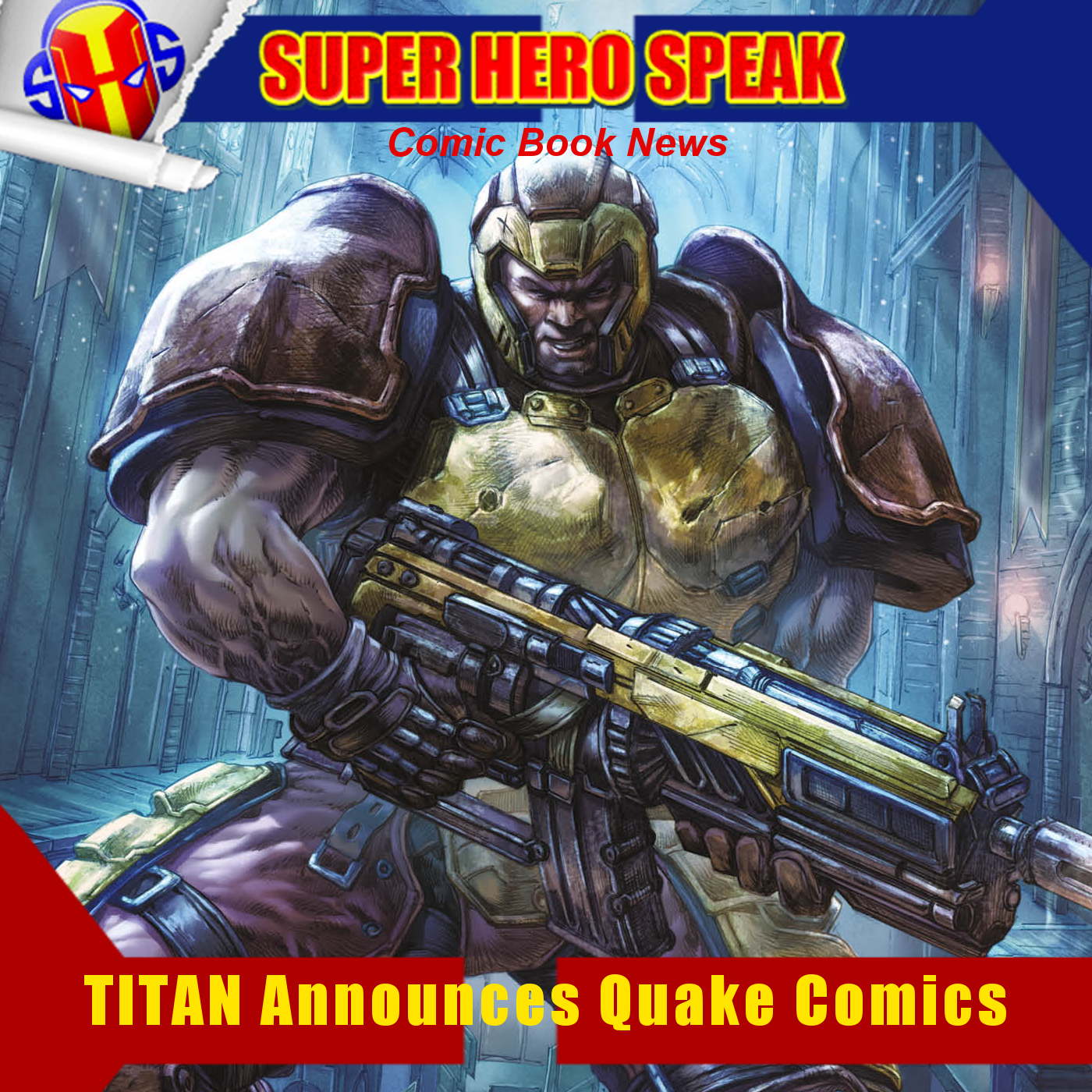 SHSNews: TITAN Announces Quake Comics